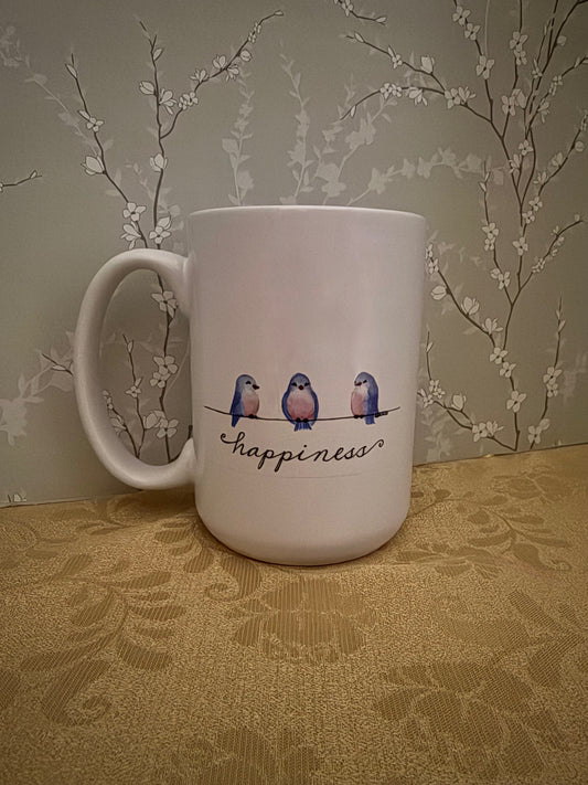 Birds of Happiness Ceramic Mug
